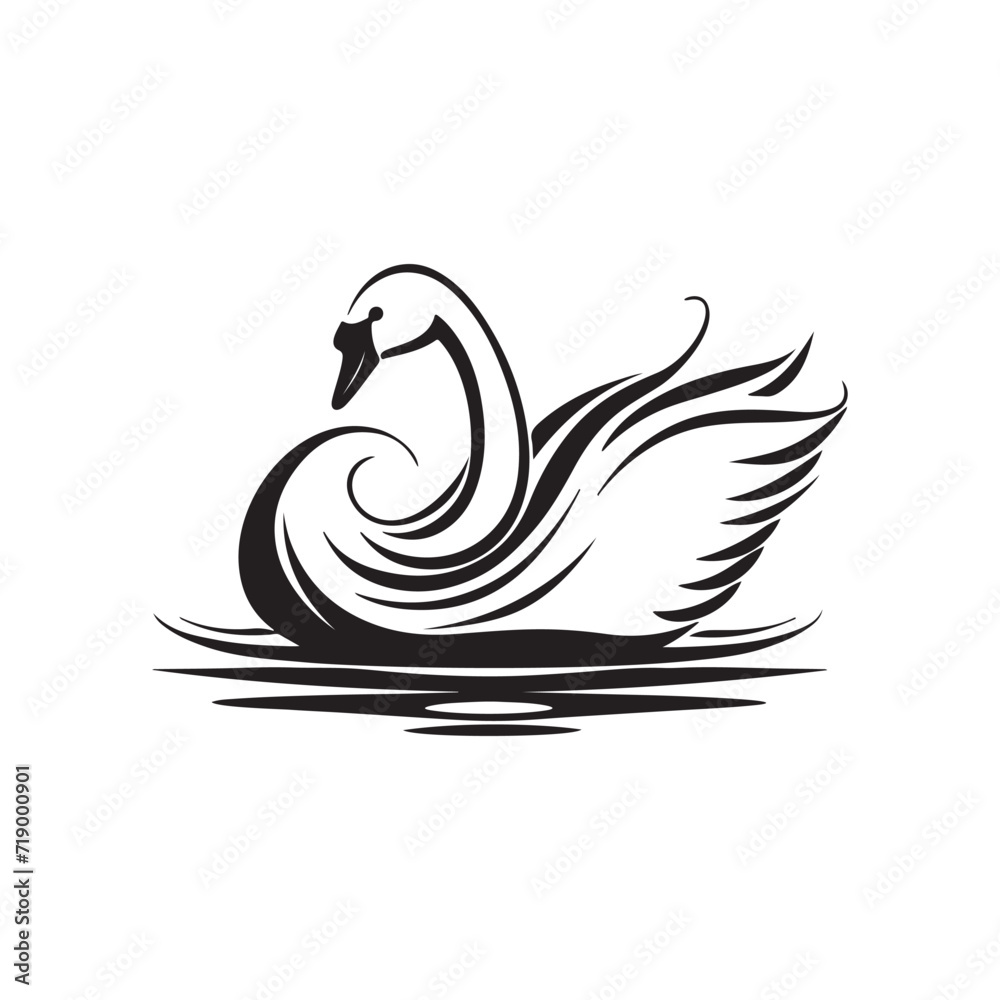 Swan Vector Images 