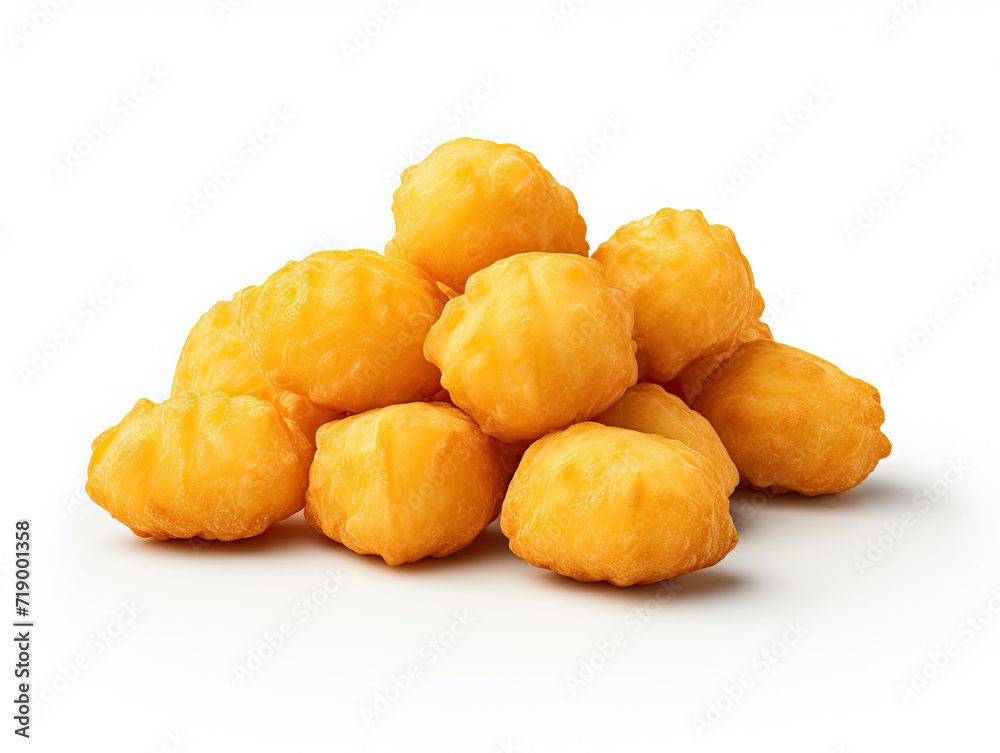 Cheese puffs: Crunchy orbs on a pristine canvas, their puffy allure beckons, a cheesy delight in every bite - the ultimate snack indulgence Cheese puffs: Crunchy orbs on a pristine canvas, their puffy allure beckons, a cheesy delight in every bite - the ultimate snack indulgence