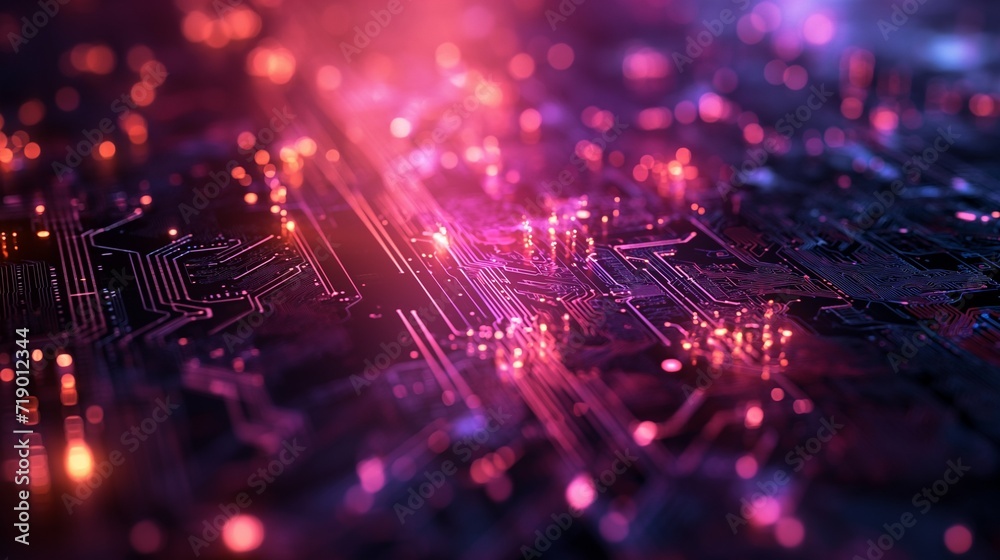 Close Up of Computer Circuit Board Close Up of Computer Circuit Board