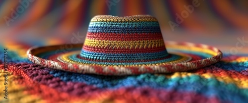 Funny Mexican Sombrero Hat, HD background, Background Banner