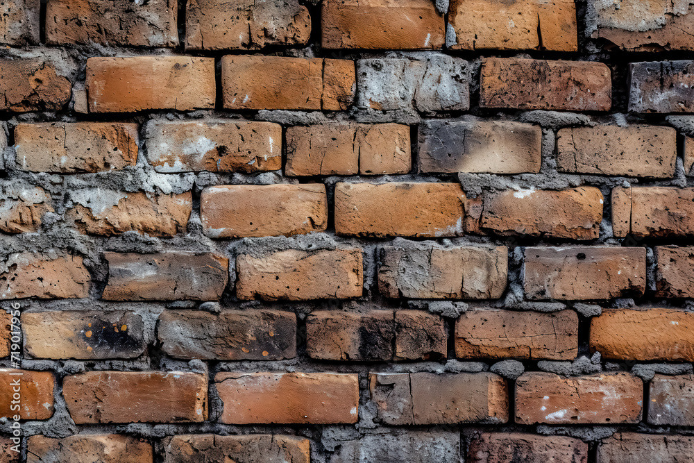 Fototapeta premium photo illustration brick background texture