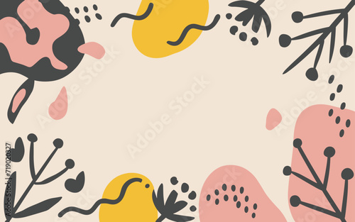 Spring abstract background poster. Good for fashion fabrics, postcards, email header, wallpaper, banner, events, covers, advertising, and more. Valentine's day, women's day, mother's day background.