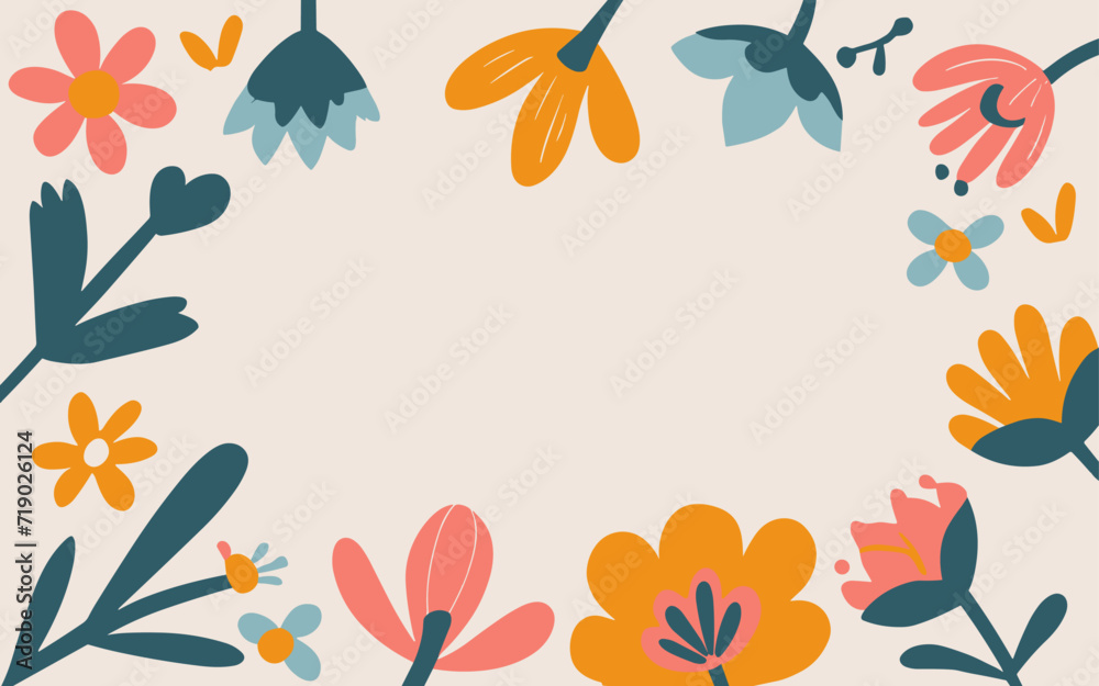 Abstract background poster. Good for fashion fabrics, postcards, email header, wallpaper, banner, events, covers, advertising, and more. Valentine's day, women's day, mother's day background.