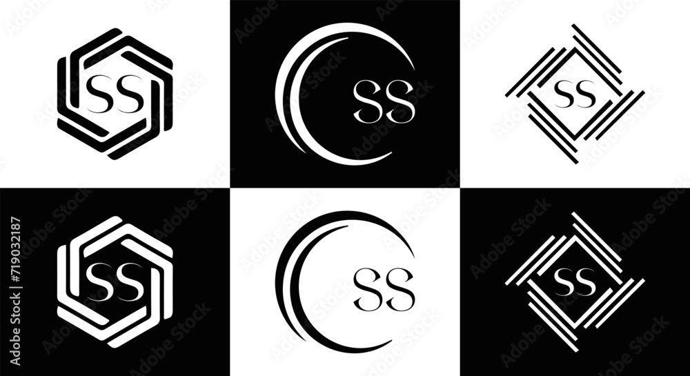 SS logo. S S design. White SS letter. SS, S S letter logo SET design. Initial letter SS linked circle uppercase monogram logo. S S letter logo SET vector design. SS letter logo design five style.
SS logo. S S design. White SS letter. SS, S S letter logo SET design. Initial letter SS linked circle uppercase monogram logo. S S letter logo SET vector design. SS letter logo design five style.