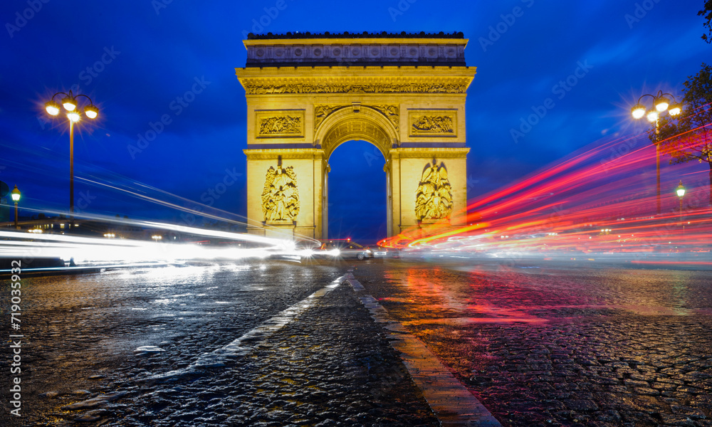 Arc de Triomphe, Paris, Frankreich
