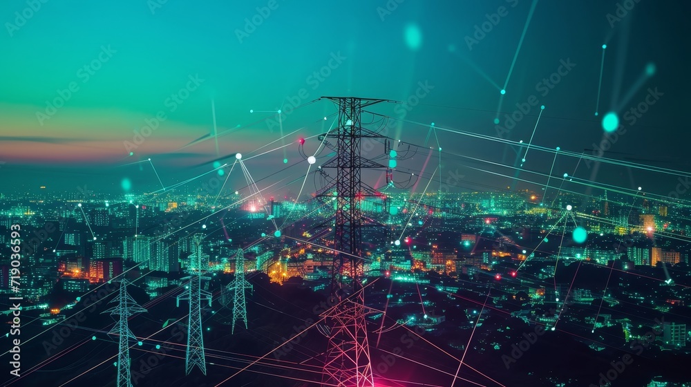 Connected Prosperity: A Network of Electricity and Investment Uniting a City Connected Prosperity: A Network of Electricity and Investment Uniting a City