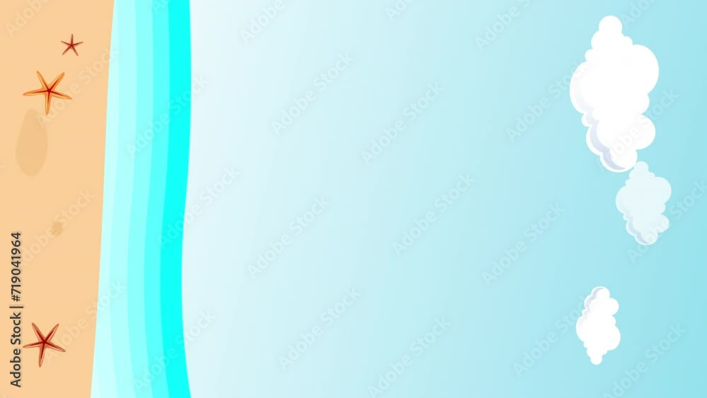 4k Animated Vertical Creative Summer Banner Design Holiday Beach View with Colorful Umbrellas and starfish Summer Frame Template Modern Animation for New Season Sale Fresh Palm Leaves and Clouds. 4k Animated Vertical Creative Summer Banner Design Holiday Beach View with Colorful Umbrellas and starfish Summer Frame Template Modern Animation for New Season Sale Fresh Palm Leaves and Clouds.