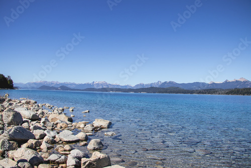 lake in the winter