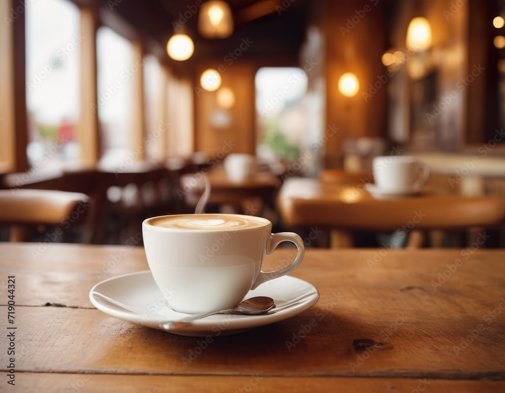 cup of coffee on table cup of coffee on table