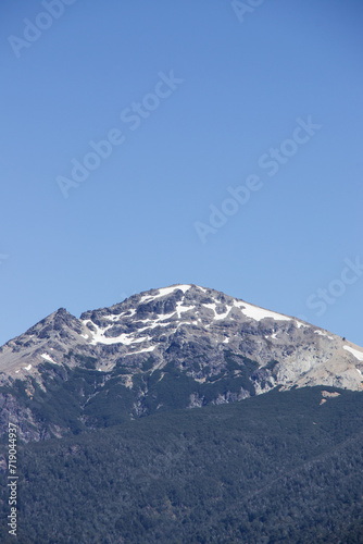 snow covered mountains