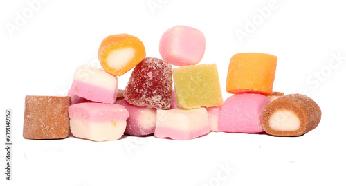 Pile of dolly mixture pick and mix sweets
