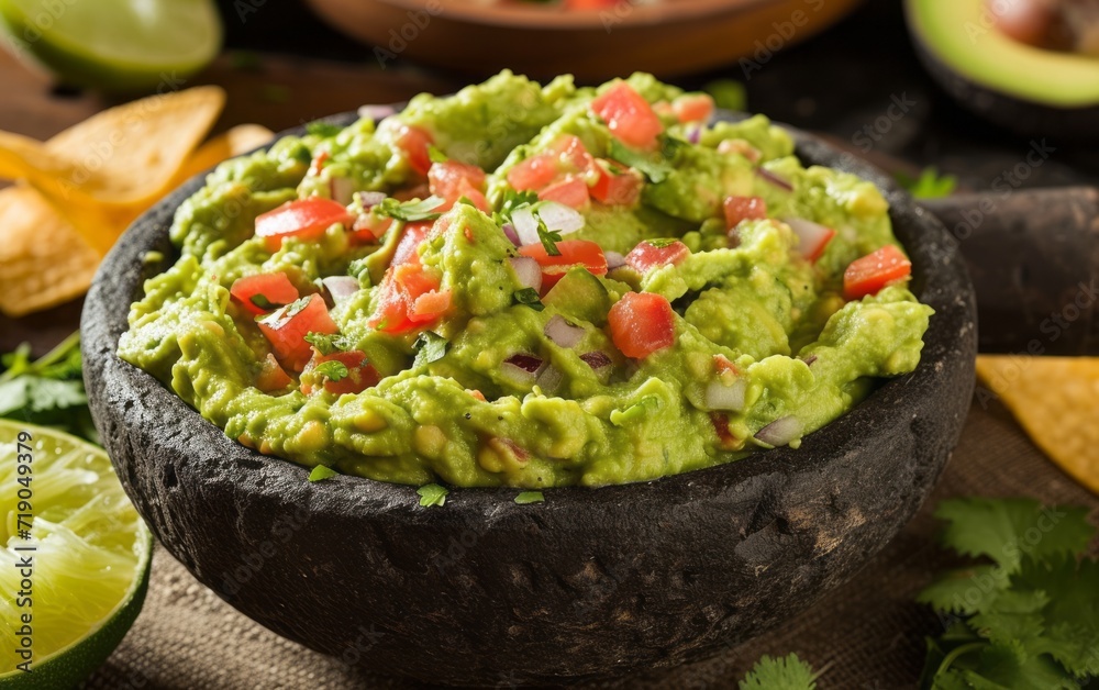 Photo of guacamole from Mexico
