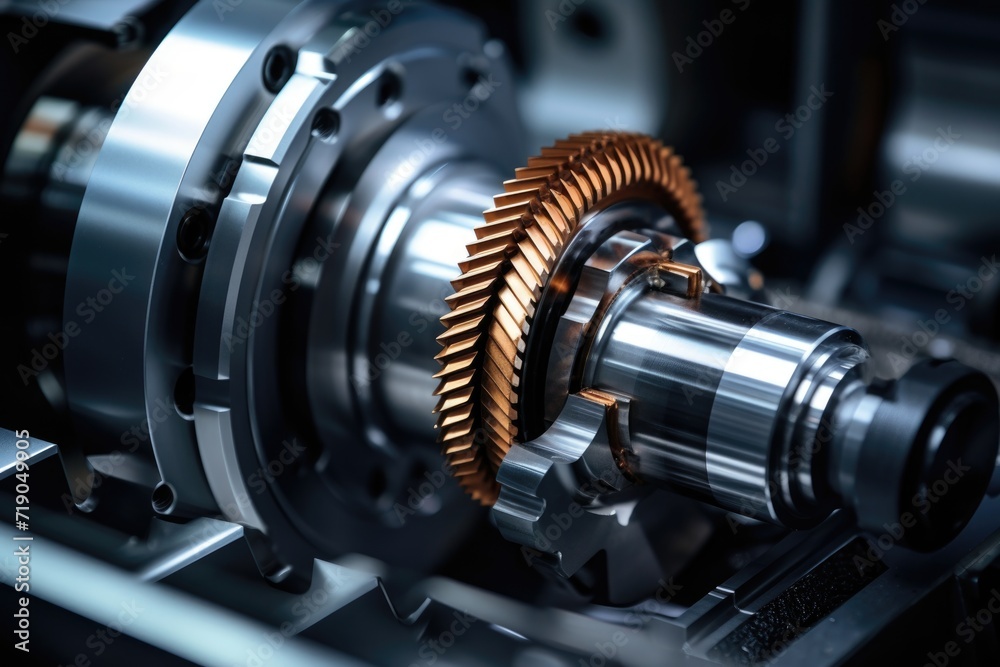 Quality control of automotive parts using CMM machine.