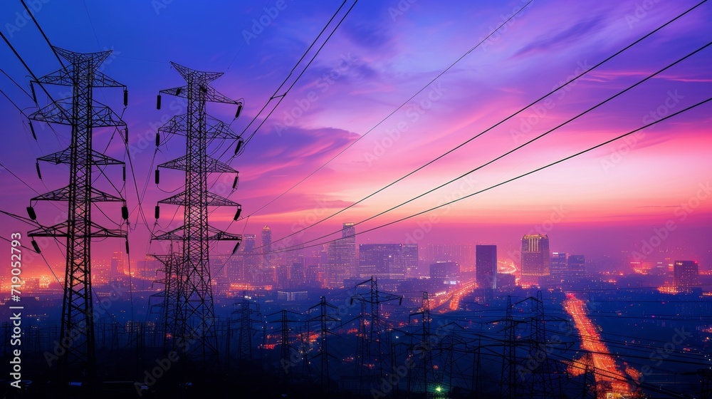 Grid of Growth: Electricity and Investment Interwoven in Urban Evolution