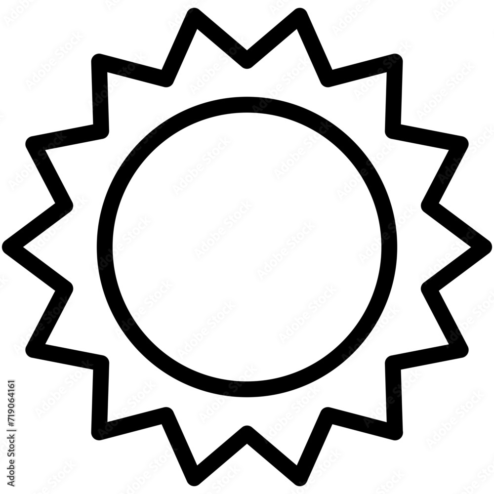 Sunflower Vector Icon Sunflower Vector Icon