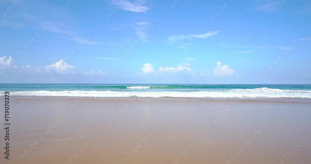 Beautiful sea landscape, Phuket, Thailand. Summer Phuket Beach And Sea. Landscape view of beach sea sand and sky in summer day. Beach space area. At Karon Beach, Phuket, Thailand. 4K. Video Clip
Beautiful sea landscape, Phuket, Thailand. Summer Phuket Beach And Sea. Landscape view of beach sea sand and sky in summer day. Beach space area. At Karon Beach, Phuket, Thailand. 4K. Video Clip