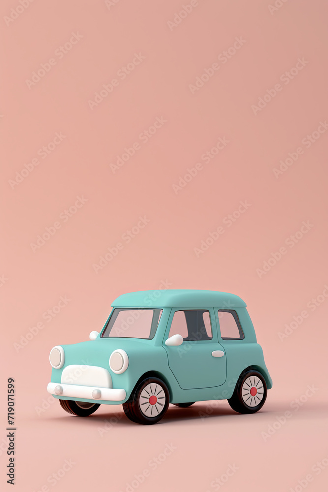 3D mini toy car