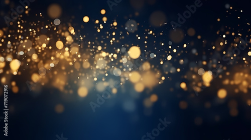 Festive decorative glitter lights background banner. Colorful abstract background with glitter