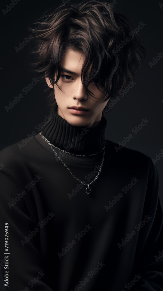 Supermodel young man06