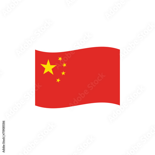 Flag of China vector symbol