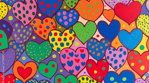 seamless pattern hearts