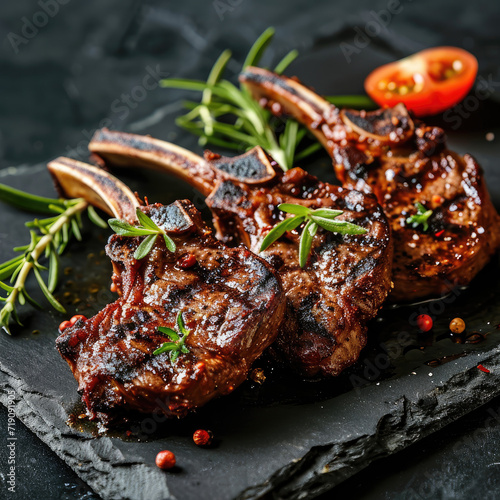 Deluxe Grill Photography: Juicy Spiced Lamb Chops