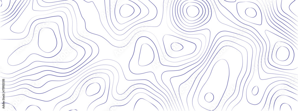  Transparent PNG Topographic line map. Modern design with White background with topographic wavy pattern design.