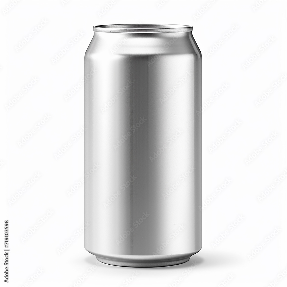 Aluminum drink soda can isolated on a white background Aluminum drink soda can isolated on a white background
