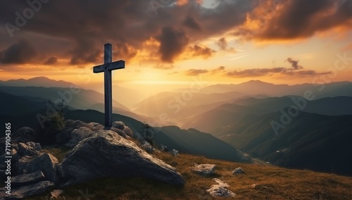 The Holy Cross, symbolizing the death and resurrection of Jesus Christ © Master-L