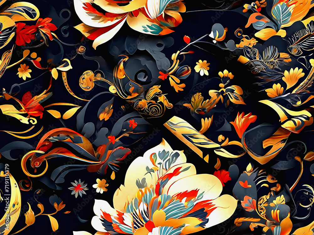 seamless floral pattern, Abstract Flower Background, Pattern with flower, seamless floral pattern, Abstract Flower Background, Pattern with flower,