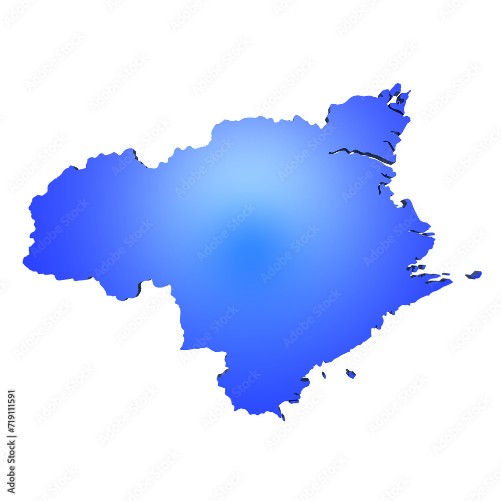 日本の徳島県の地図 日本の徳島県の地図