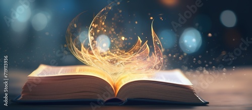 magic book with magic light © Master-L