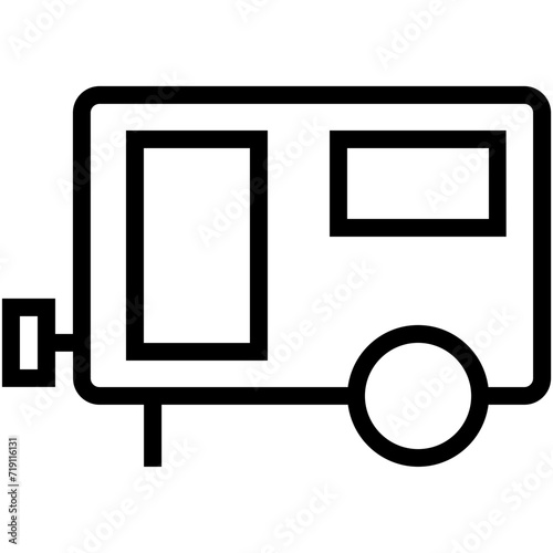 Caravan Vector Icon