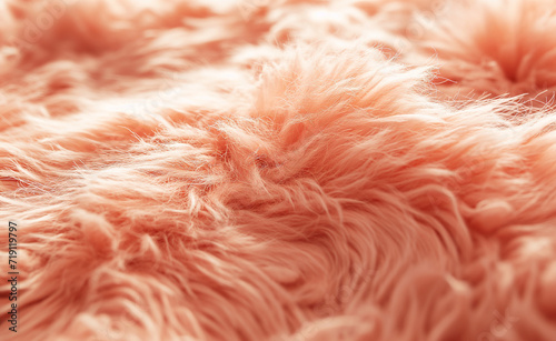 Peach Fuzz Texture: Close-Up in Color of the Year 2024 © Curioso.Photography