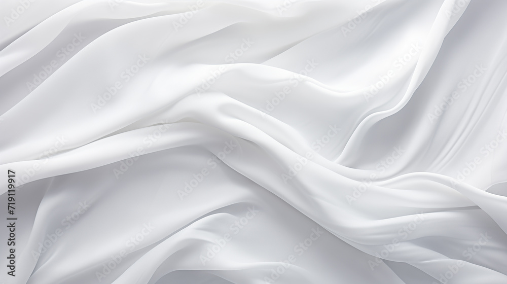 Obraz premium White satin. silk. texture background. Abstract luxury white fabric background