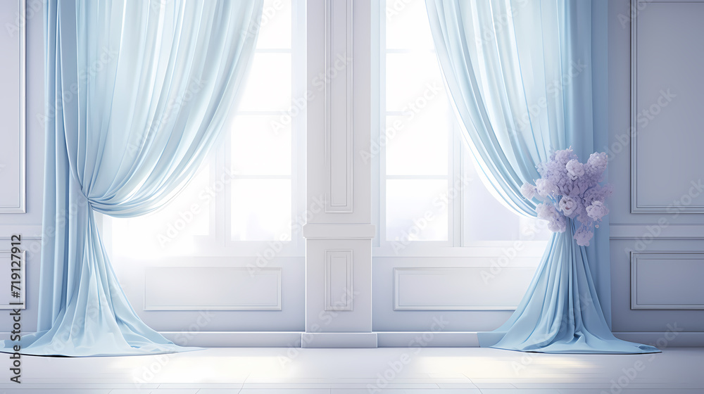Empty room background, simple style interior design Empty room background, simple style interior design