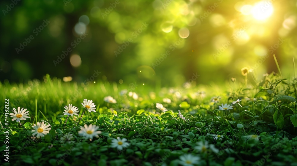 spring early morning background with copy space spring early morning background with copy space