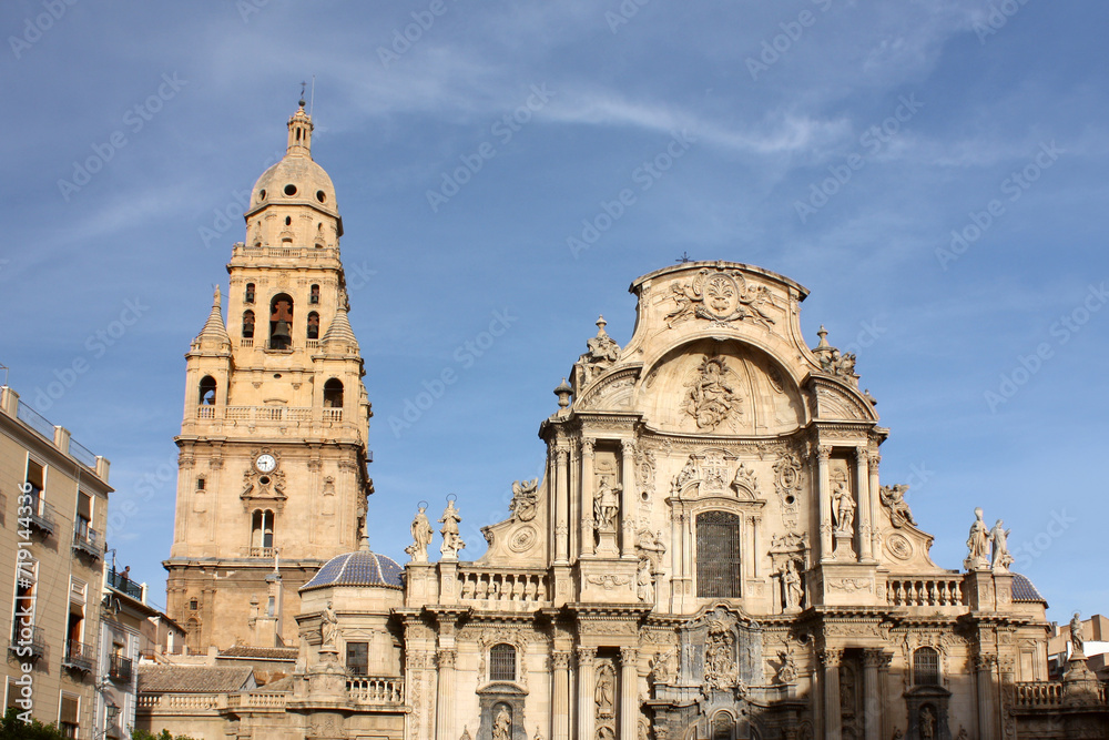 Cathedral of Saint Mary in Murcia, Spain