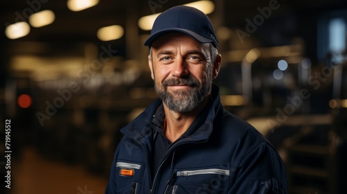 Portrait of an expert mechanic