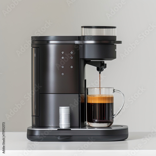 Coffee Maker with Strikingly Clear High-Resolution Image