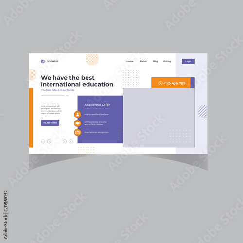  advertising landing page colorful business landing page vector liquid effect landing page abstract geometric shapes landing page