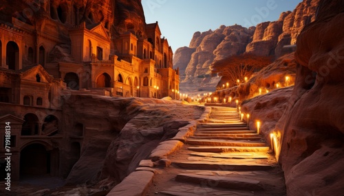 Historical Twilight: Roaming the Petra at sunset