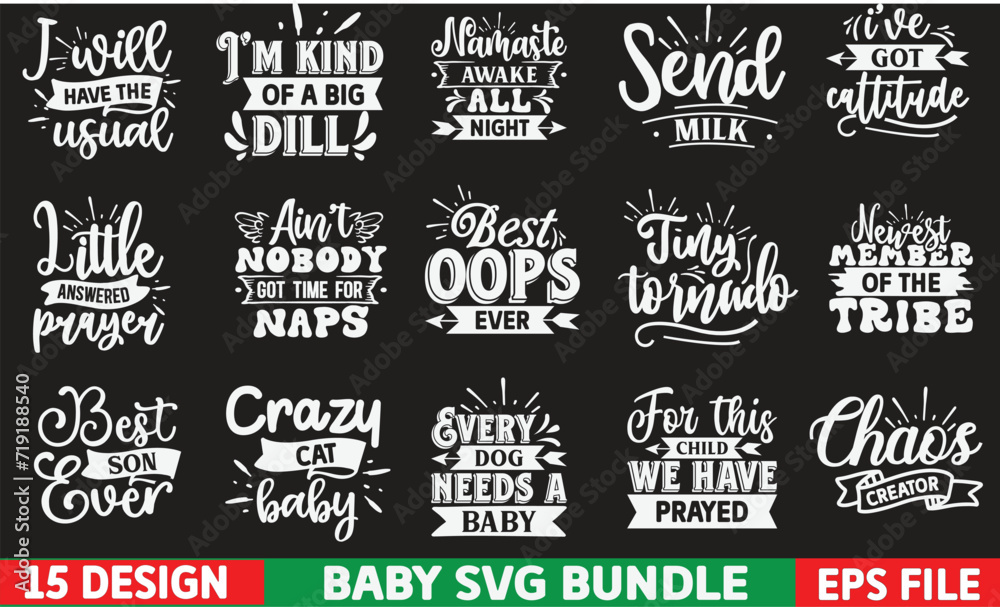 Baby SVG design, Baby Shower SVG, Newborn SVG Bundle, Baby Quote Bundle, Cute Baby Saying svg, Funny Baby svg, Baby Boy Girl Svg, Png,
Baby SVG Bundle