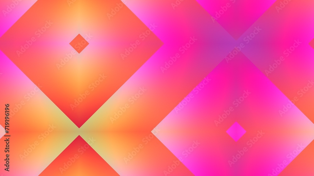 Valokuva Abstract Seamless Pattern of Geometric Shapes, triangle, movement, energy, moder