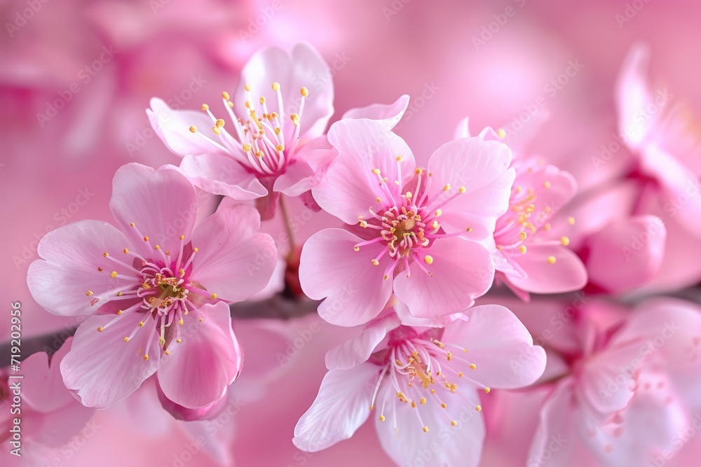 Delicate Pink Cherry Blossoms