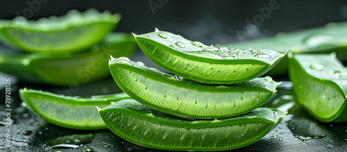 Pile of aloe vera