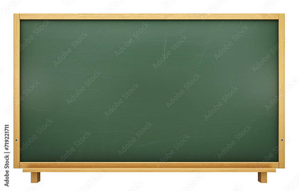 Empty Classroom Chalkboard. Front View. Ai Generative Empty Classroom Chalkboard. Front View. Ai Generative