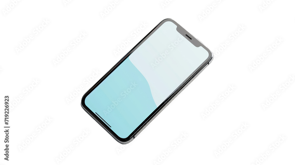 A minimalistic phone icon isolated on transparent background. A minimalistic phone icon isolated on transparent background.
