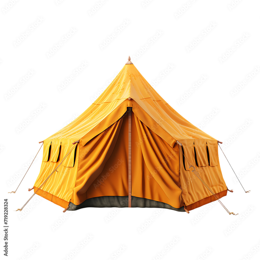 tent isolated on white background