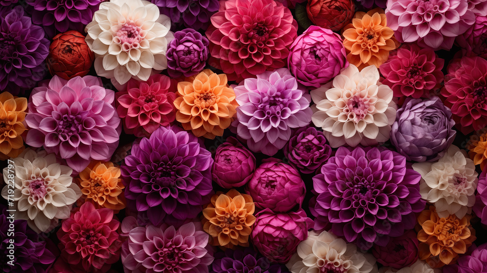 beautiful lovely flowers wallpaper artwork, mixed design